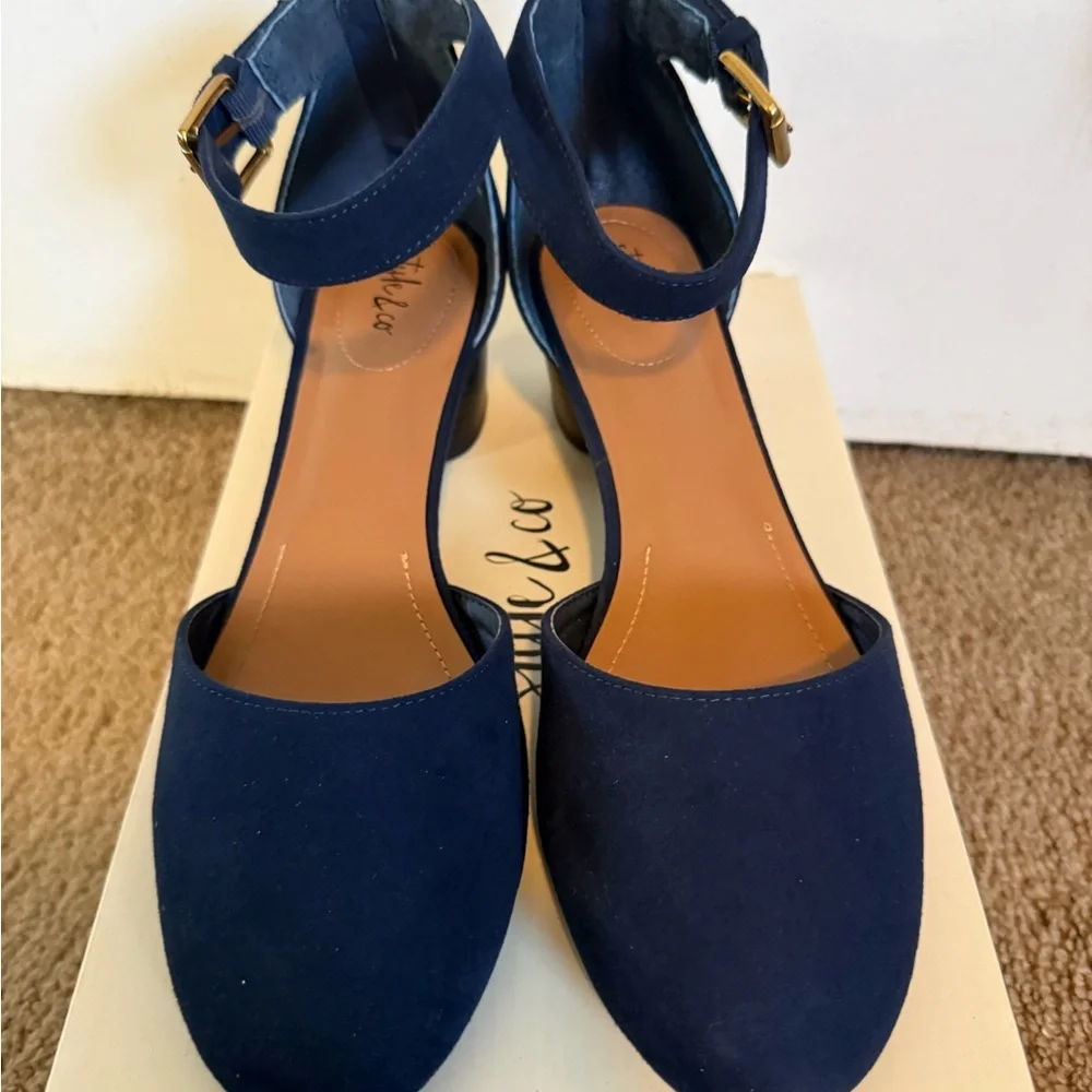Style & Co Alinaa Block Heel Dress Pumps Size 8.5 - Picture 7 of 14